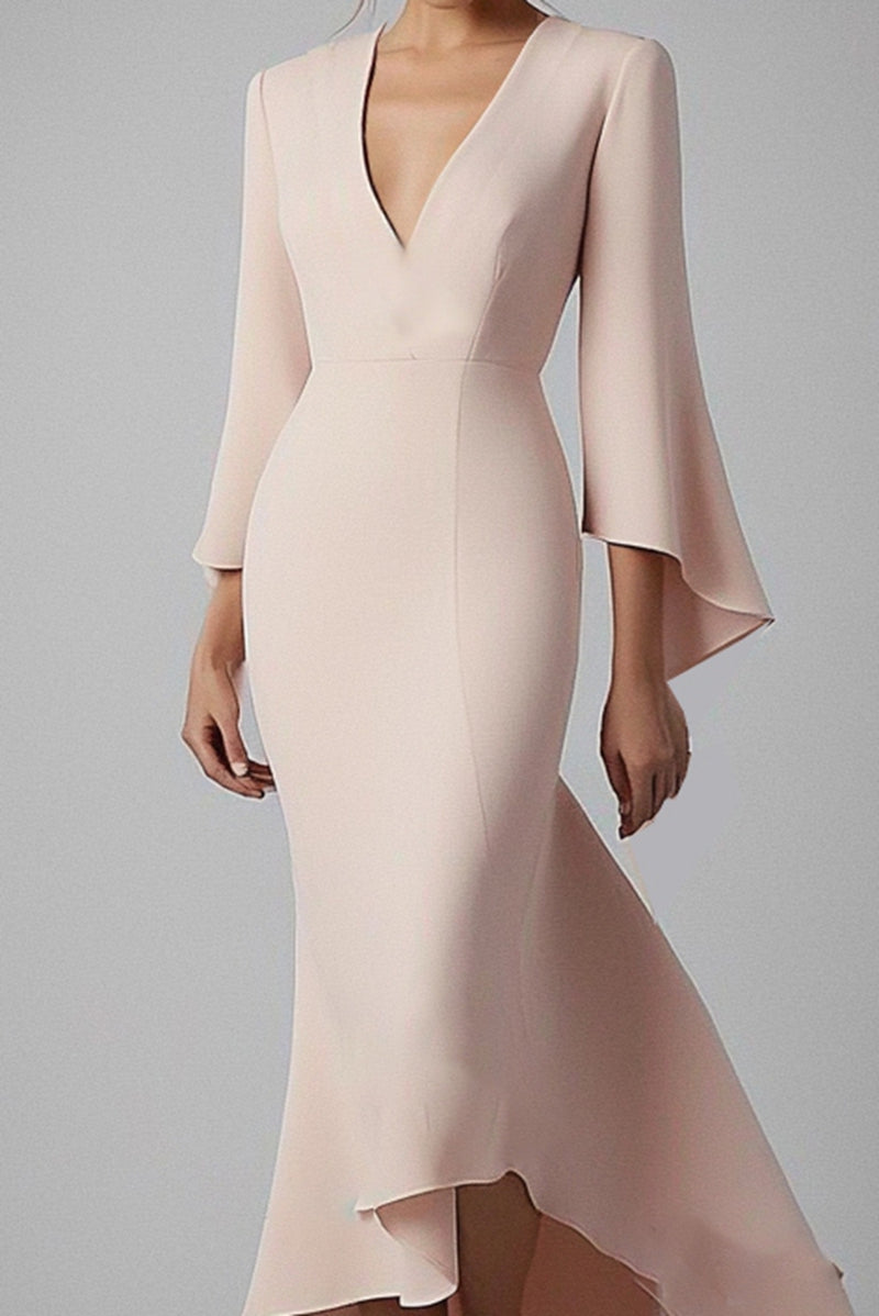 Elize - Elegant Mermaid Hem Dress