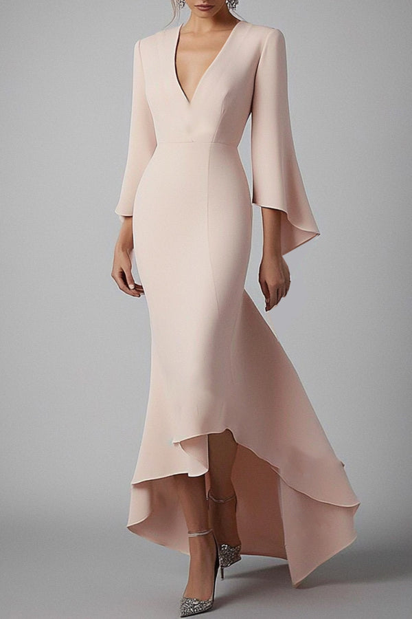 Elize - Elegant Mermaid Hem Dress