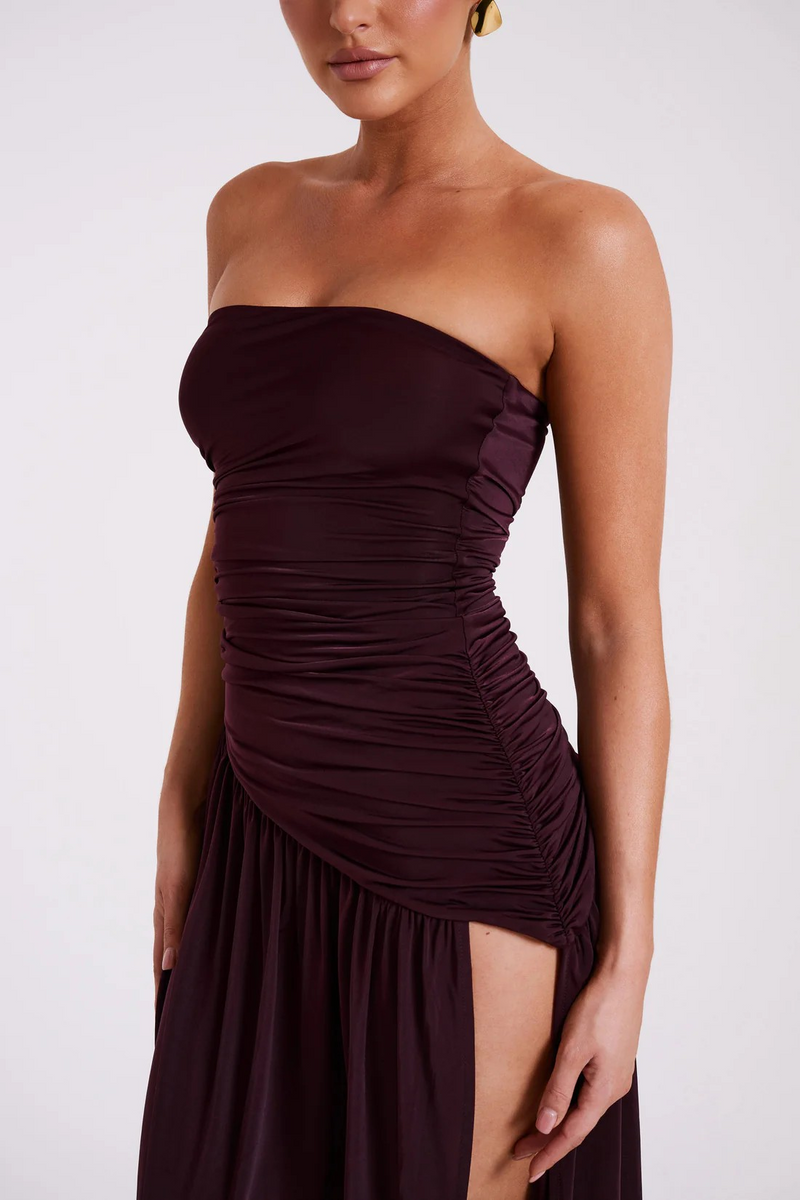 Mystic - Elegant Maroon Gown