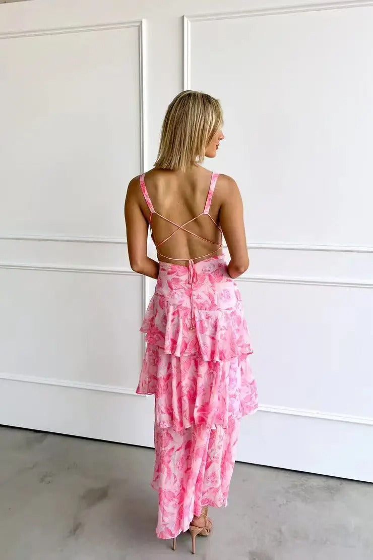 Dorotea - Luxe Floral Maxi Dress