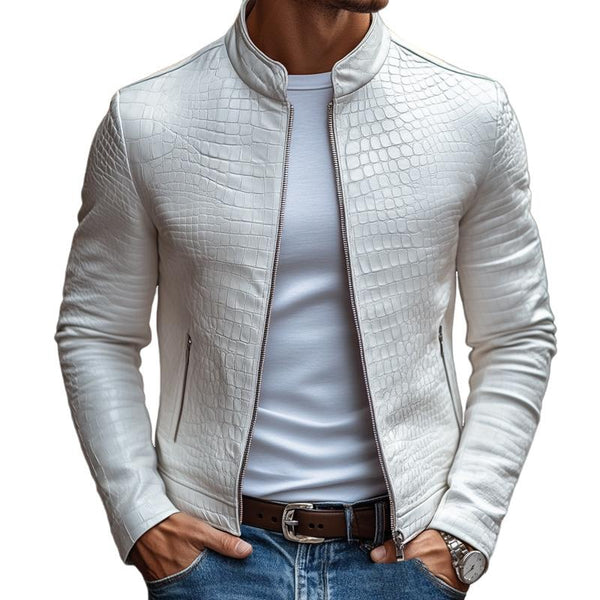 Luther - Vegan Leather Slim Fit Coat