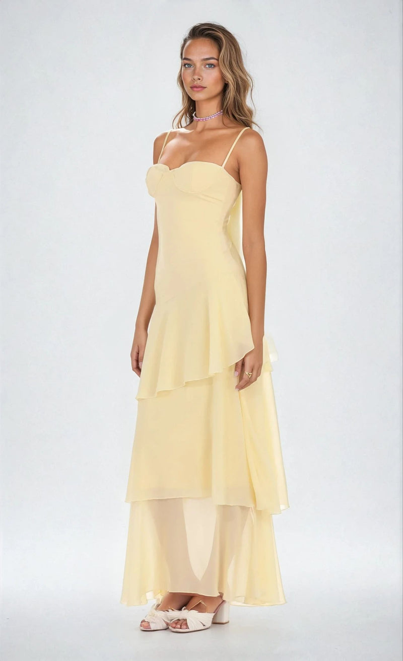 Soleria - Luxe Layer Maxi Dress