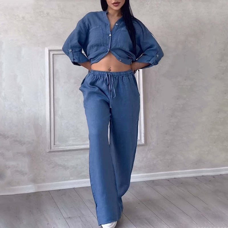 Daisy - Elegant Linen 2 Piece