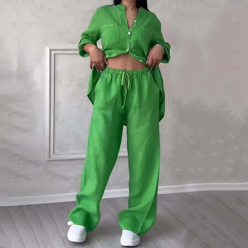 Daisy - Elegant Linen 2 Piece