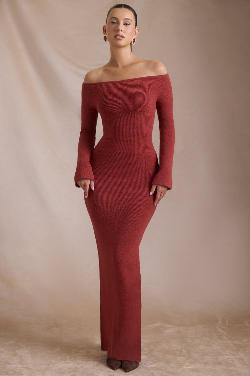 Ribby - Knit Off-Shoulder Dress