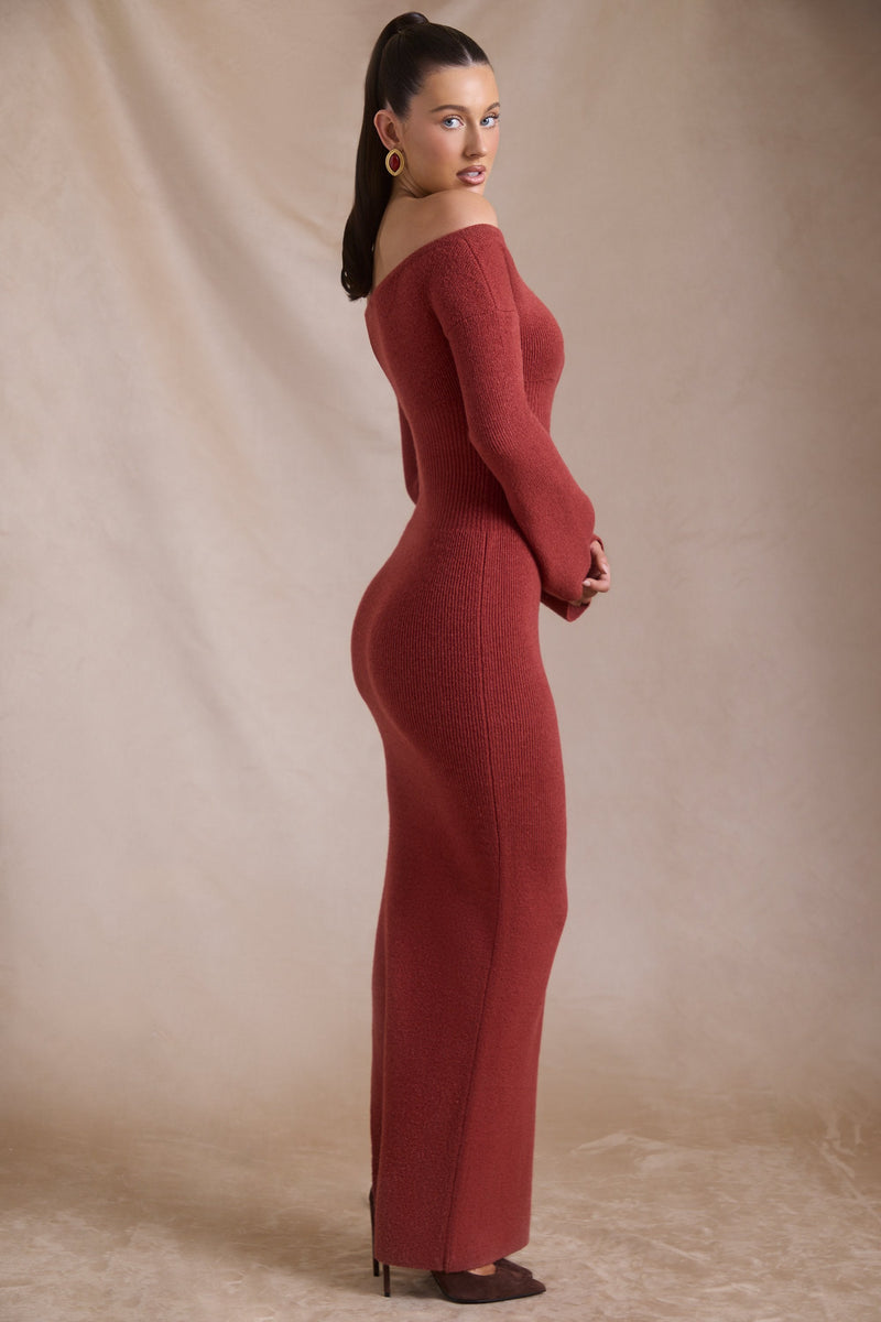 Ribby - Knit Off-Shoulder Dress