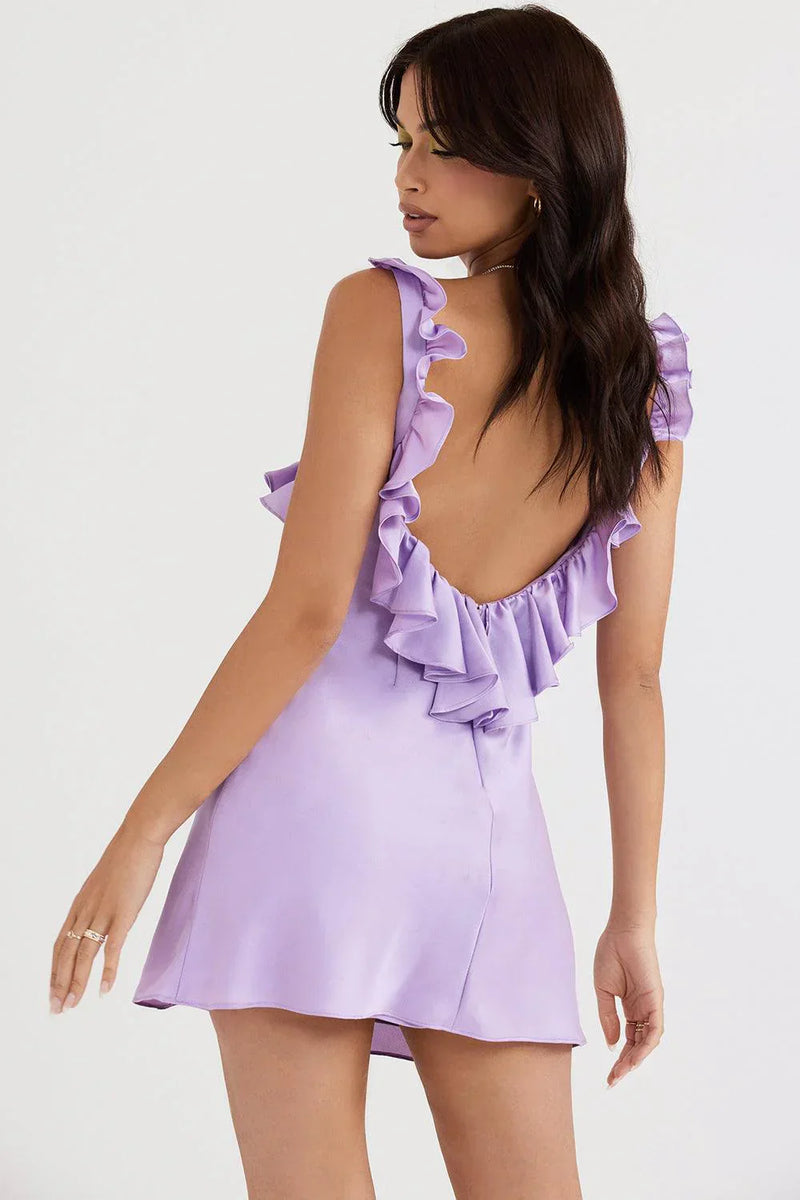 Zinnia - Mini Ruffle Dress