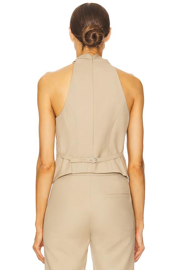 Vireya - Cross Halter Neck Top Set