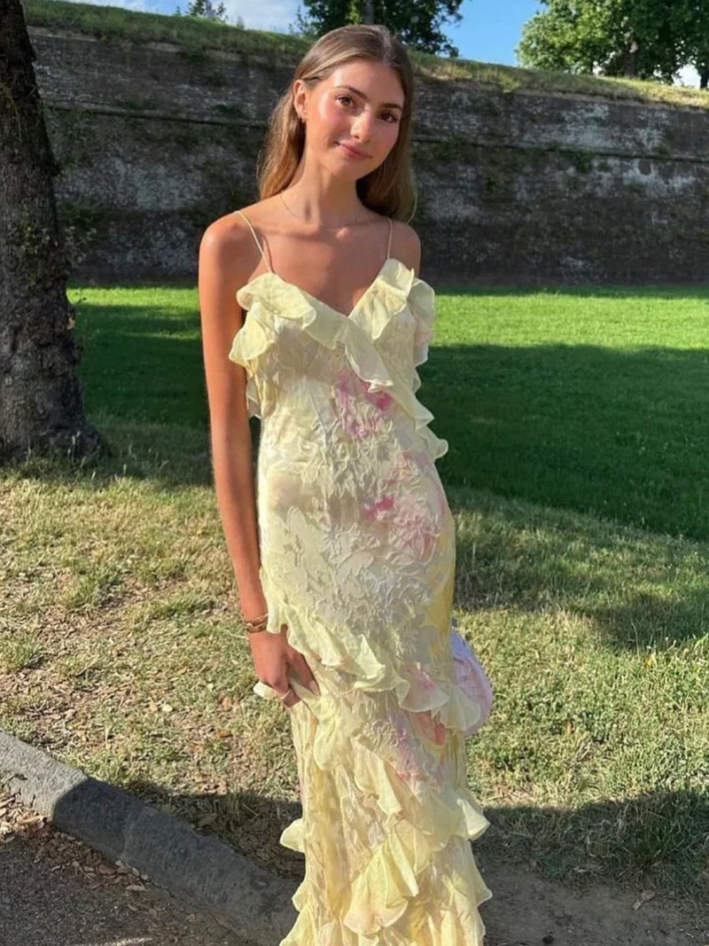 Cassidy - Charming Ruffle Dress